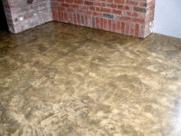 Concrete slab in a home - finished with Ardvos natural oil sealer.