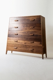Remy Tramoy- beautiful walnut dresser 