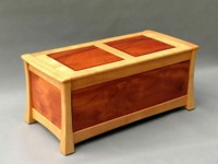 Blanket Box. Red Cedar & Silky Oak - Treated with Kunos.