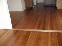 Tasmanian Oak flooring - Completed and oiled. 