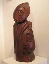 Lorraine Fraser Red Cedar Wood Carving