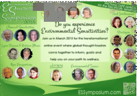 Free Environmental Sensitivities Symposium