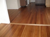 Tasmanian Oak flooring - Completed and oiled.