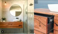 Livos' timber solution for bathroom vanities