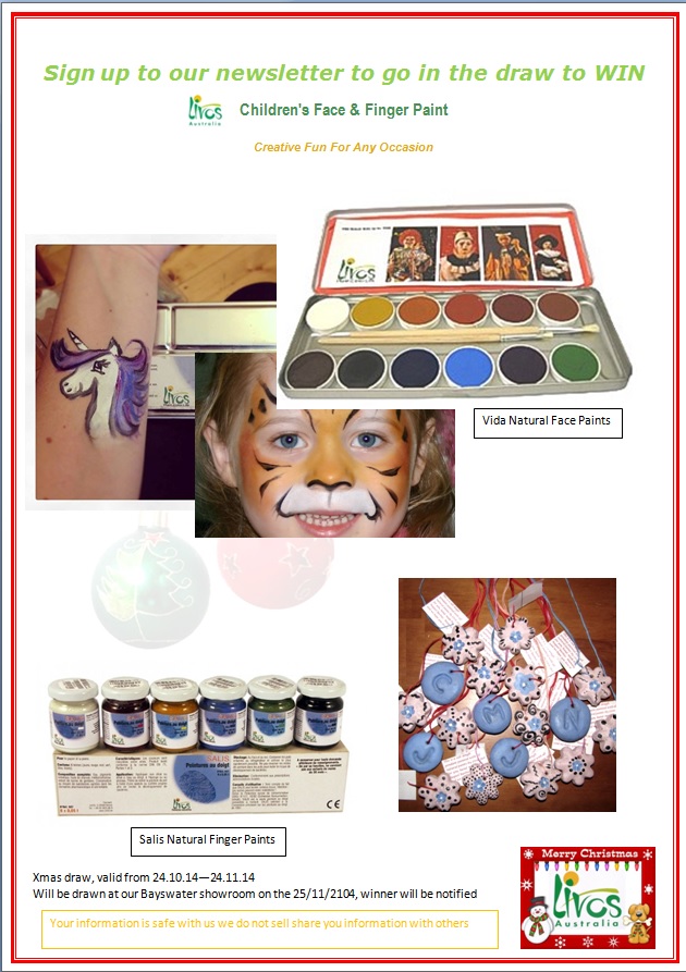 Safe & Natural kids paints