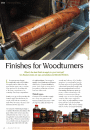 Finishes for woodturners