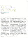 Green Interiors: Beyond fads and greenwash