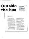 Outside the Box