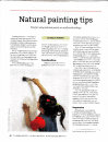 Natural Painting Tips