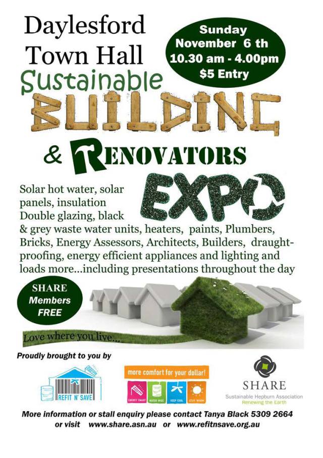 Daylesford Town Hall Sustainable Building & Reno Expo